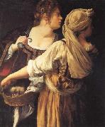 Judith and Her Maidser Artemisia gentileschi